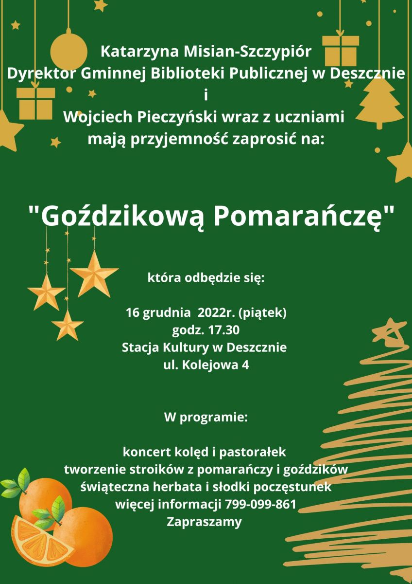 goździkowa pomarańcza