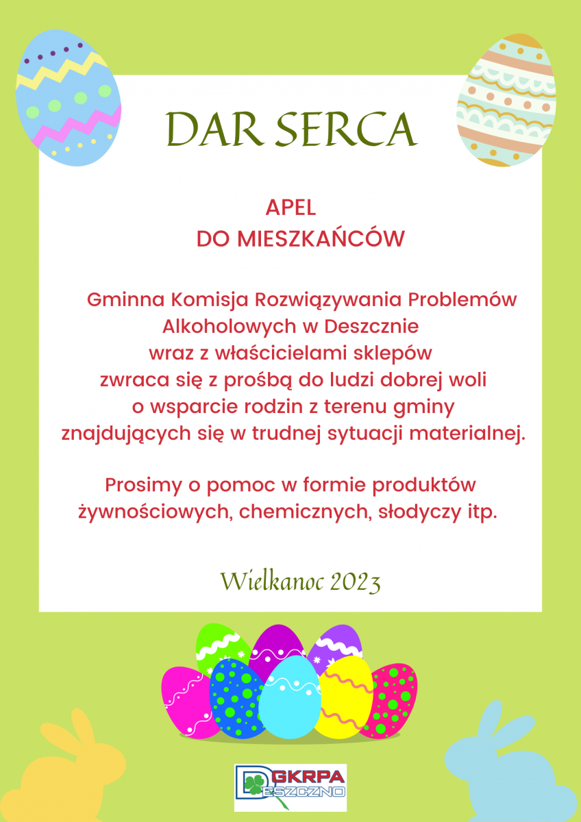 dar serca wielkanoc 2023