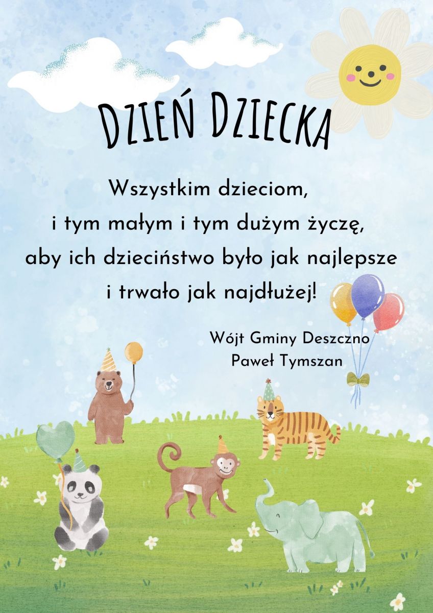 Dzień Dziecka życzenia 