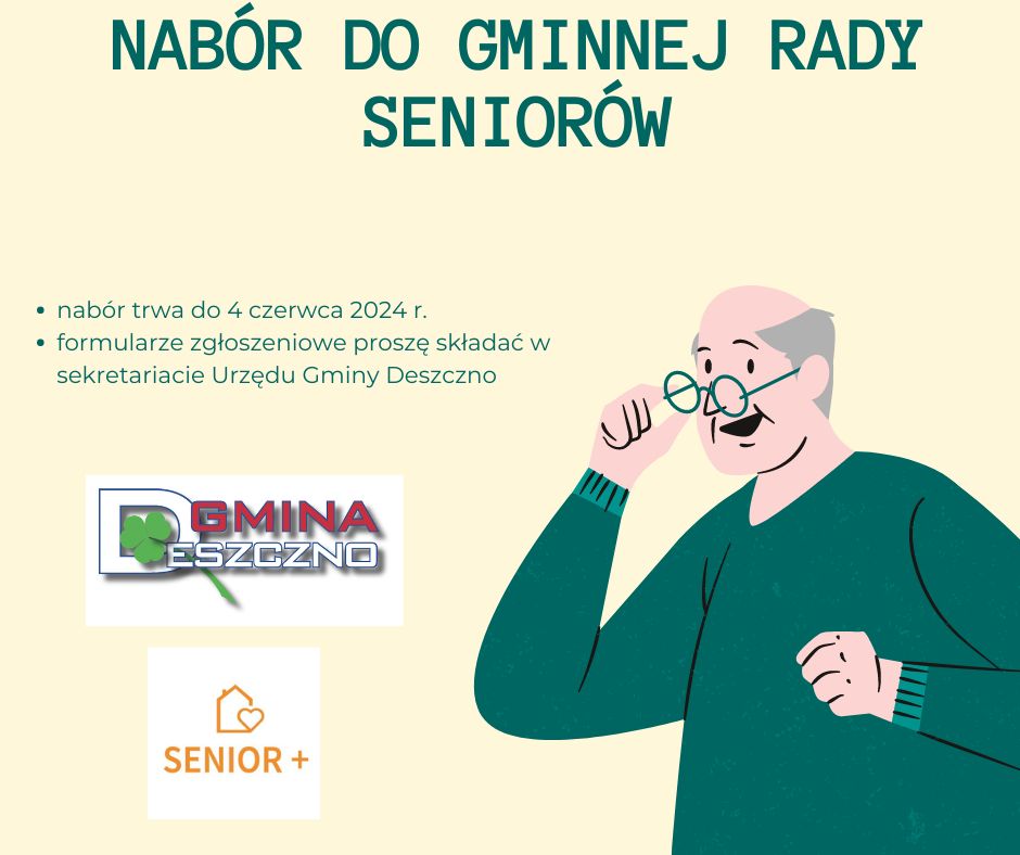 Nabór do gminnej rady seniorów