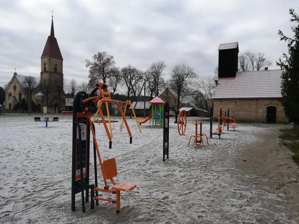 nowe siłownie i plac zabaw