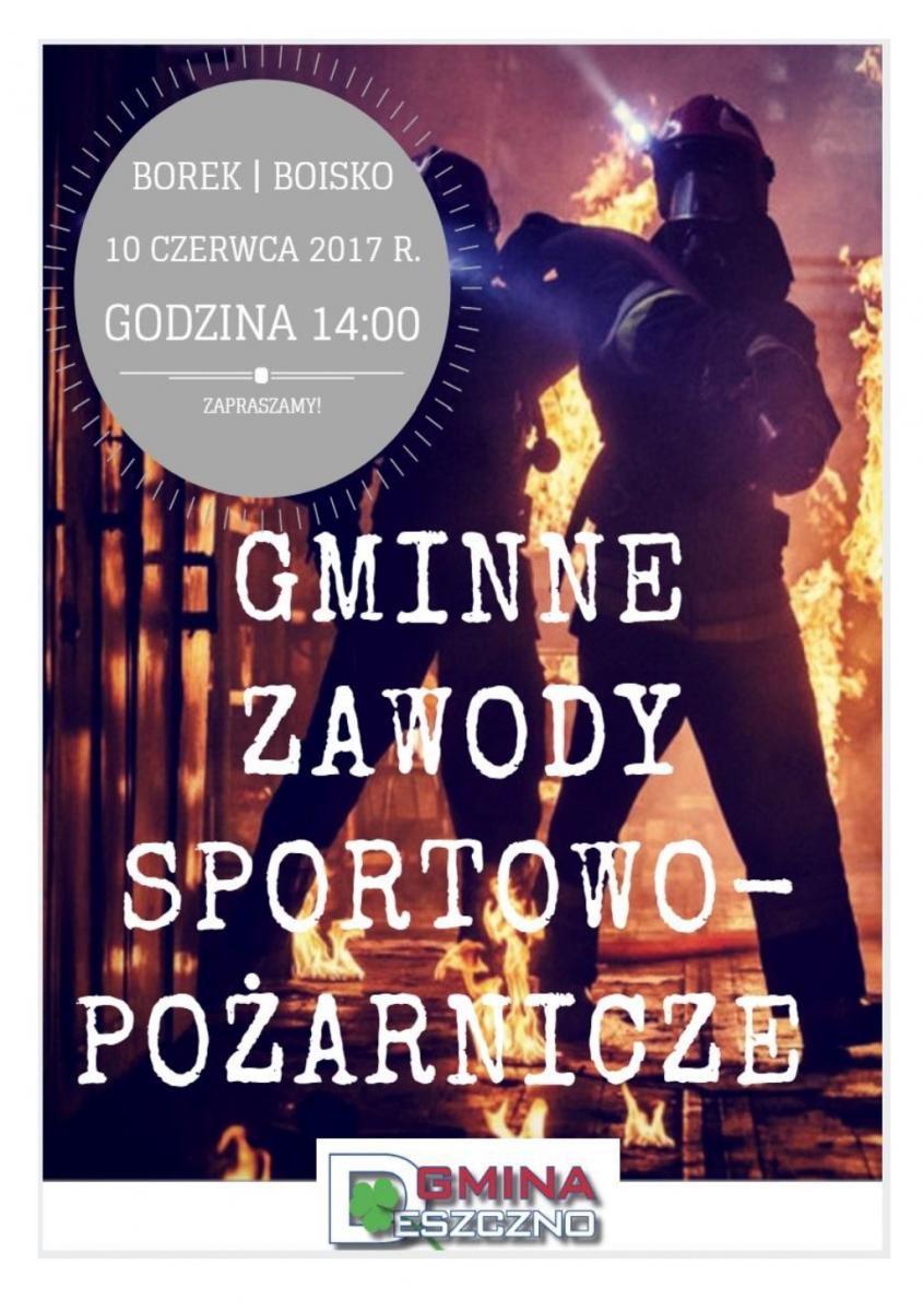 Gminne zawody sportowo-pożarnicze 